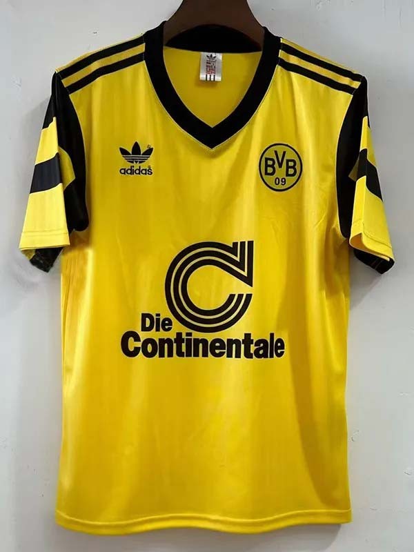 1990 Dortmund Home Retro Soccer Jersey