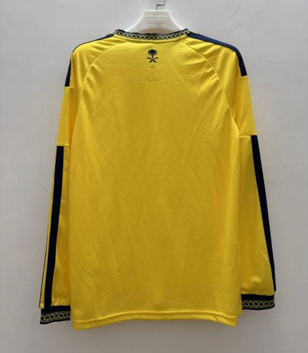 26-27 AL-Nassr Home Leaked Edition Long Sleeve Fans Soccer Jersey (长袖)