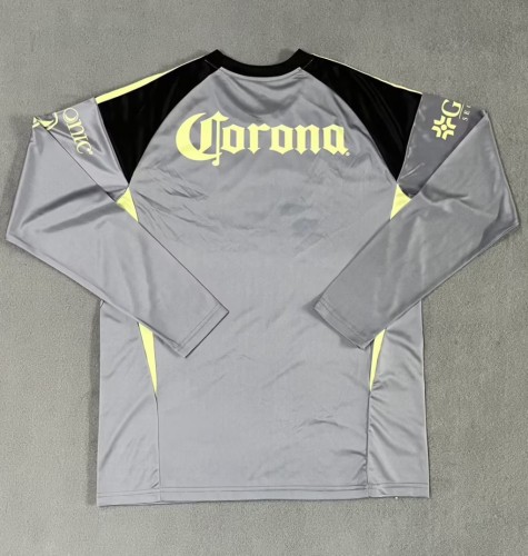 25-26 Club America Black GoalKeeper Long Sleeve Soccer Jersey  (长袖)