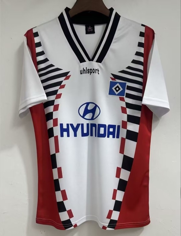 1996 Hamburger Home Retro Soccer Jersey