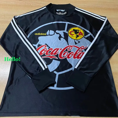 1998-1999 Club America Goalkeeper Long Sleeve Retro Soccer Jersey
