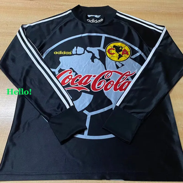 1998-1999 Club America Goalkeeper Long Sleeve Retro Soccer Jersey
