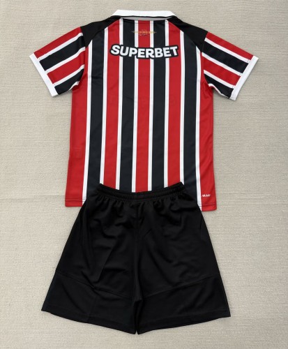 26-27 Sao Paulo Away Kids Soccer Jersey