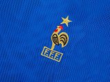 2002 France Home Retro Soccer Jersey