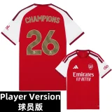 26-27 ARS Home Print CHAMPIONS # 26 Player Version Soccer Jersey