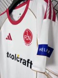 25-26 Nurnberg Away Fans Soccer Jersey