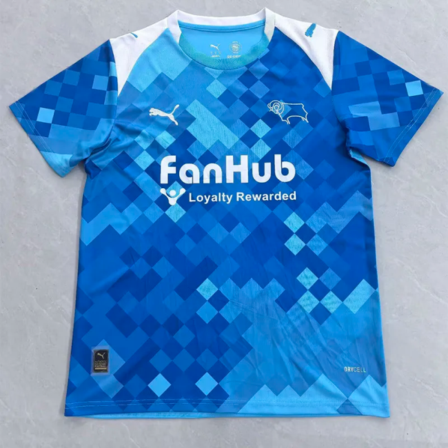 25-26 Derby County Third Fans Soccer Jersey