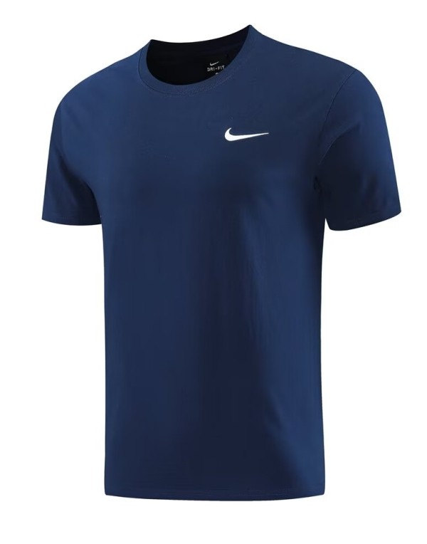 2025 NK Pure cotton T-shirt—Navy blue