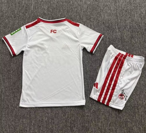 26-27 FC Köln Home Kids Soccer Jersey