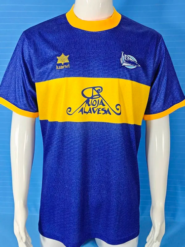 2000-2001 Alaves UEFA Cup Final Retro Soccer Jersey