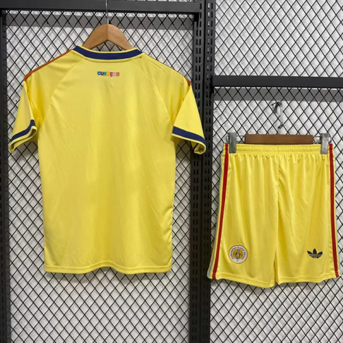 2026 Curacao Curaçao Away Kids Soccer Jersey