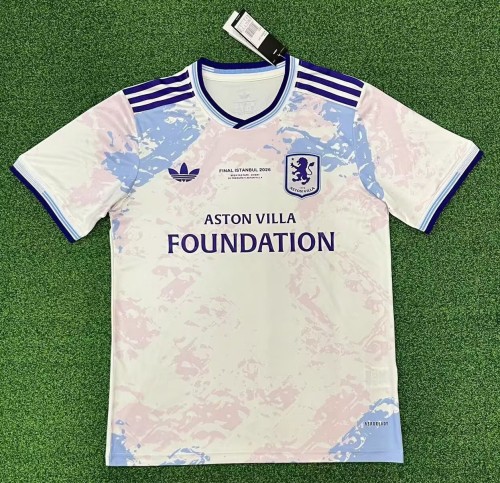 25-26 Aston Villa Third Europa League Champion Edition Fans Soccer Jersey