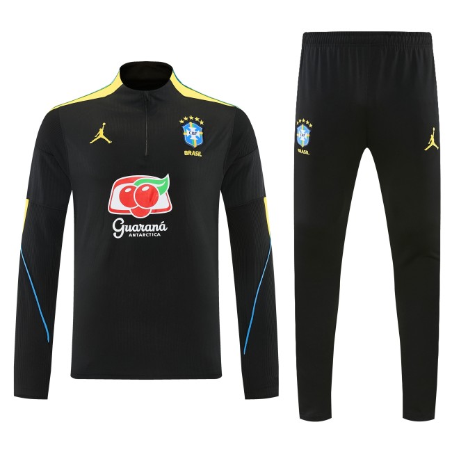 26-27 Brazil High Quality Half Pull Tracksuit
