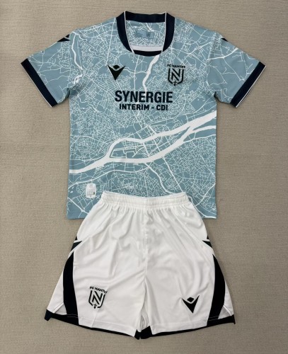 25-26 Nantes Away Kids Soccer Jersey
