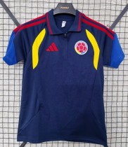 2026 Colombia Blue Polo Short Sleeve 2026 Colombia Blue Polo Short Sleeve