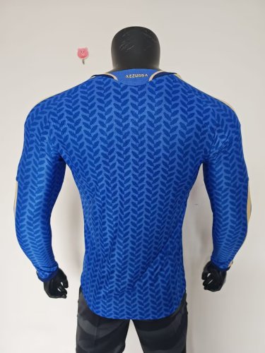 2026 Italy Home Long sleeves Player Version Soccer Jersey*长袖球员