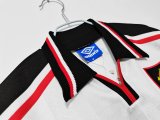 1998-1999 Man Utd Long Sleeve Retro Soccer Jersey