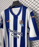 26-27 Real Sociedad Home Fans Soccer Jersey