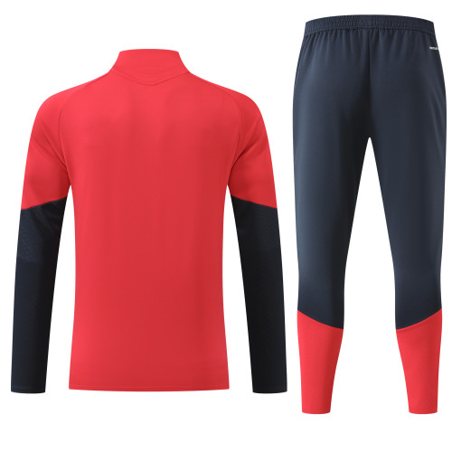 26-27  Spain High Quality Half Pull Tracksuit