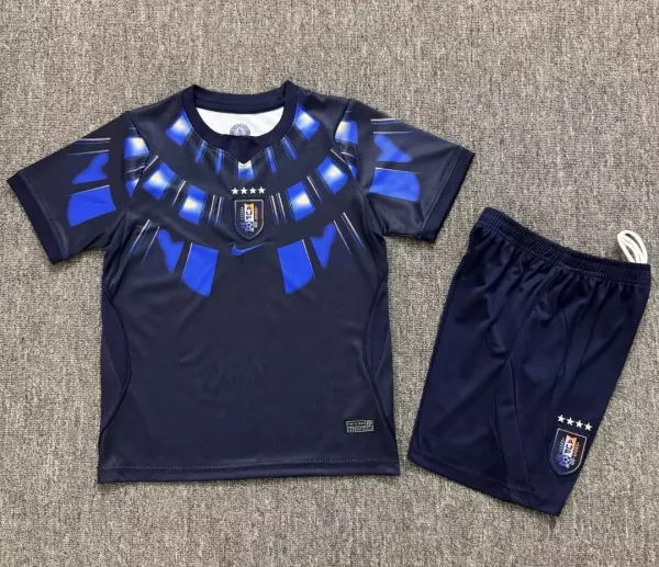 2026 World Cup Uruguay Away Kids Soccer Jersey
