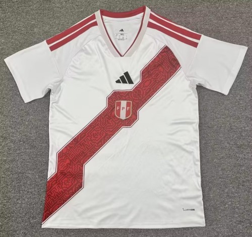 26-27 Peru Home Fans Soccer Jersey