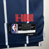23-24 Rockets WESTBROOK #0 Royal blue City Edition Top Quality Hot Pressing NBA Jersey