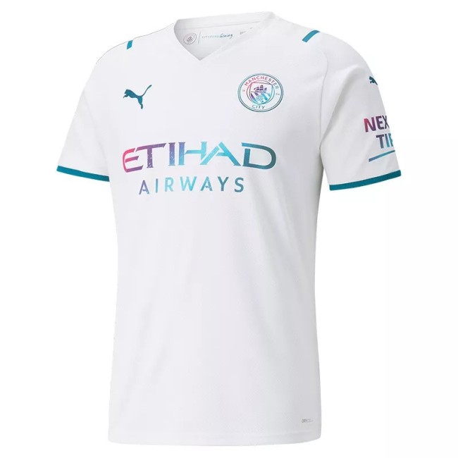 21-22 Man City Away Fans Soccer Jersey