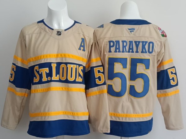 2026 NHL St. Louis Blues New Pattern Jersey