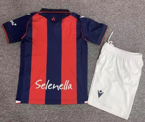 26-27 Bologna Home Kids Soccer Jersey
