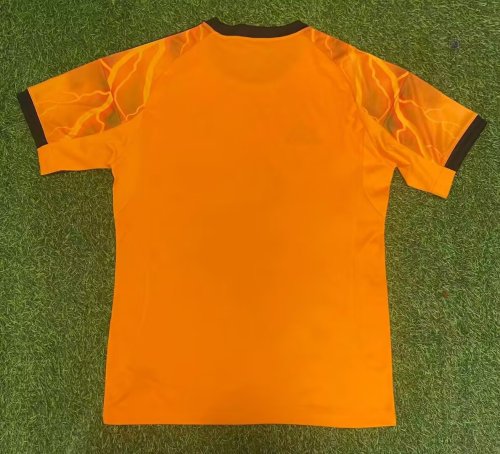 25-26 Roma Away Fans Soccer Jersey  *带广告