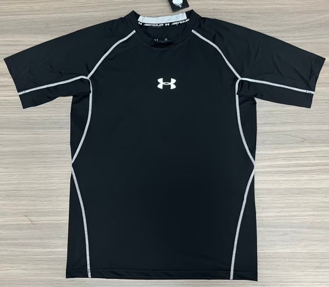 2026 UA Black Tight short sleeves