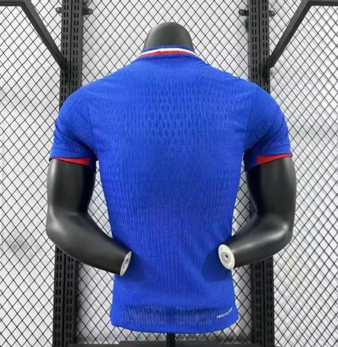 2024 France European Cup Home Player Version Soccer Jersey