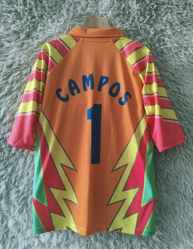 1998 Mexico GoalKeeper Retro Soccer Jersey