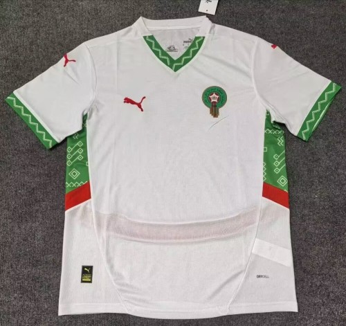 24-25 Morocco Away Fans Soccer Jersey