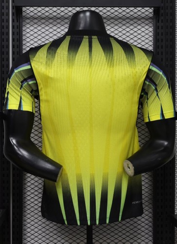 26-27 PSG Yellow Special Edition Player Version Soccer Jersey