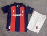26-27 Bologna Home Kids Soccer Jersey
