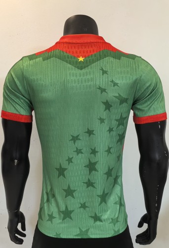 25-26 Burkina Faso Green Player Version Training shirts