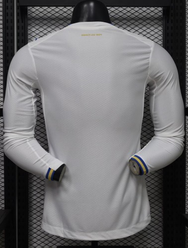 26-27 Marseille Home Long Sleeve Player Version Soccer Jersey*长袖球员