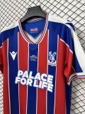25-26 Crystal Palace Home Final Version Fans Soccer Jersey