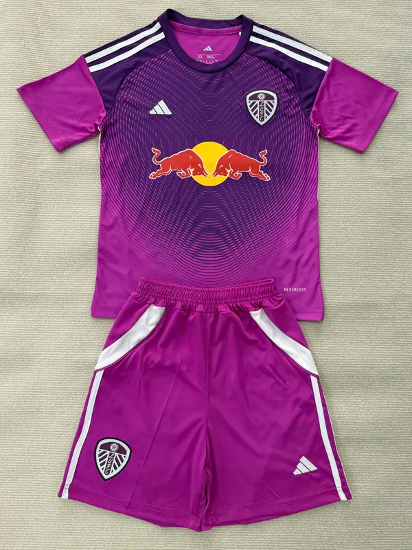 25-26 Leeds United Purple GoalKeeper Adult Suit