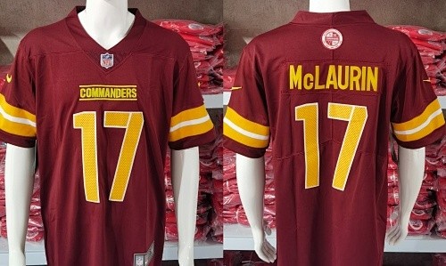 2026 NFL Washington Commanders New Pattern Jersey