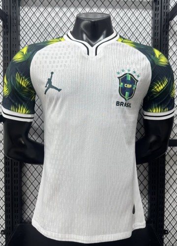 26-27 Brazil White Special Edition Player Version Soccer Jersey