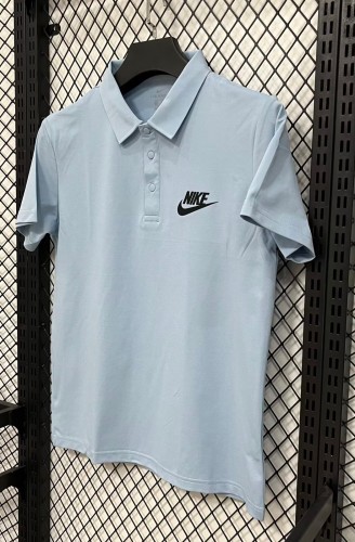 2026 NK Light gray High Quality Polo Short Sleeve