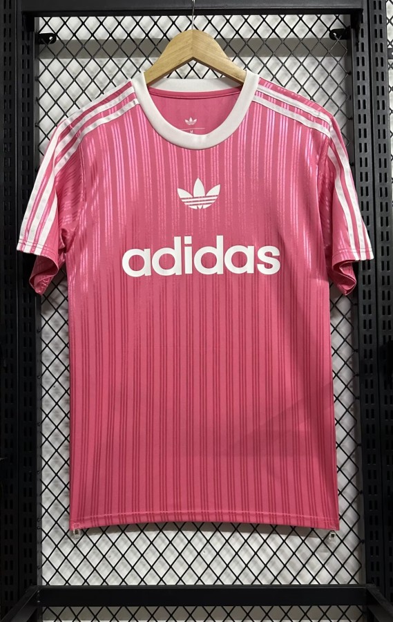 2025 AD Casual Pink Fans Training shirts *三叶草