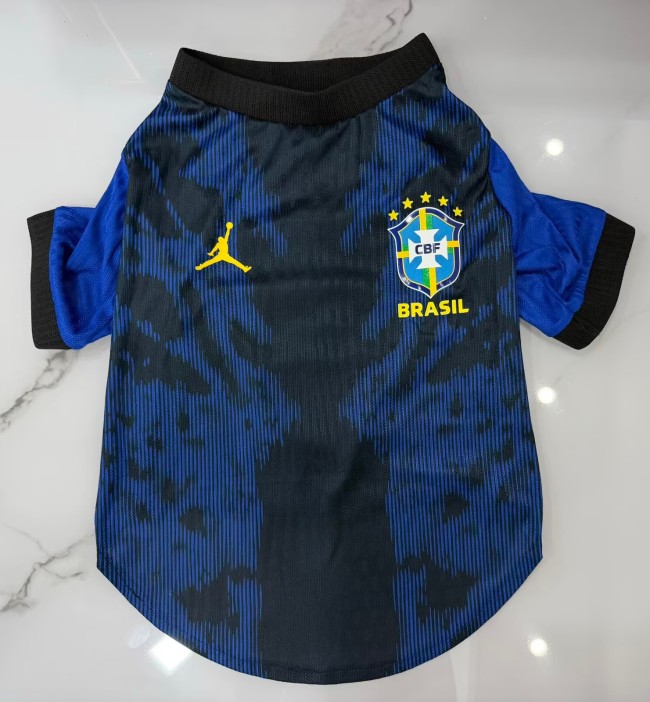 2026 Brazil Away Pet Player Version Jersey