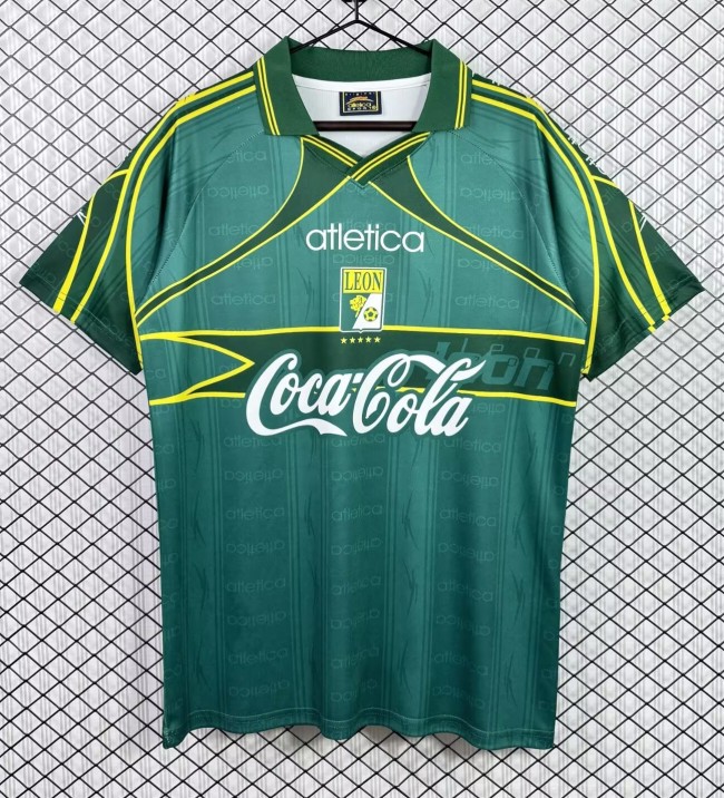 1998-1999 Leon Home Retro Soccer Jersey