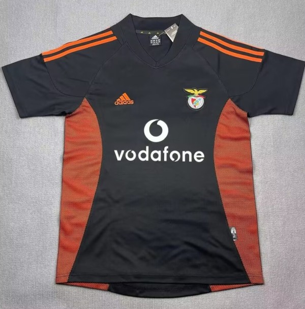 2002-2003 Benfica Away Retro Soccer Jersey