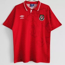 1992-1994 Wales Home Retro Soccer Jersey 1992-1994 Wales Home Retro Soccer Jersey