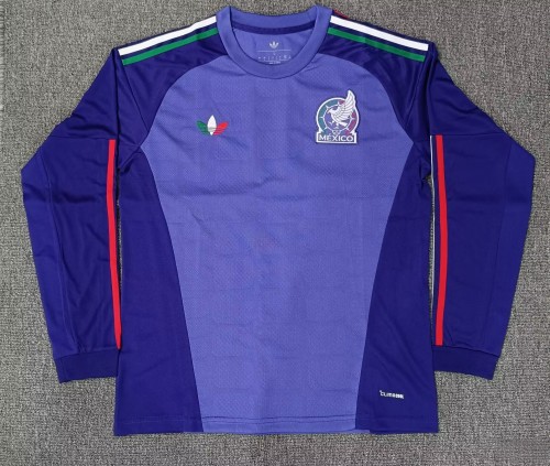 2026 Mexico Goalkeeper Long Sleeve Fans Soccer Jersey (长袖)