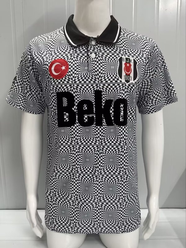 1991-1992 Besiktas Home Retro Soccer Jersey